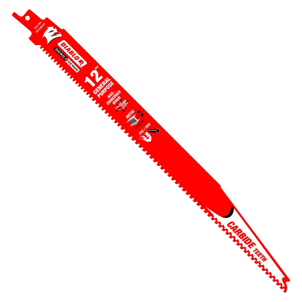 12 in. Demo Demon Carbide General Purpose Recip