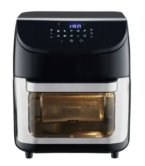 12L Digital Air Fryer with 200°C | 7 Cooking Settings & Rotisserie Function