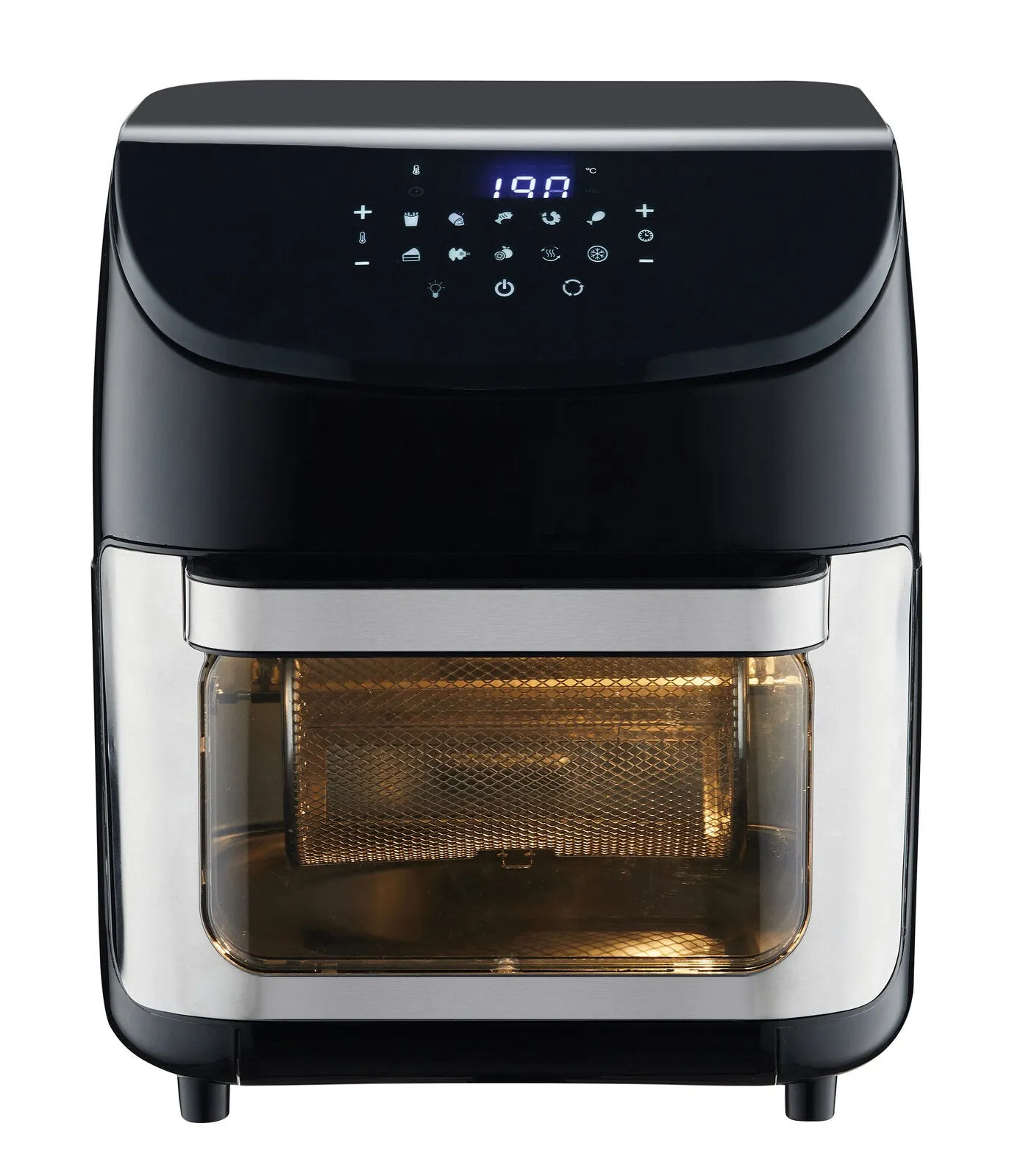 12L Digital Air Fryer with 200°C | 7 Cooking Settings & Rotisserie Function
