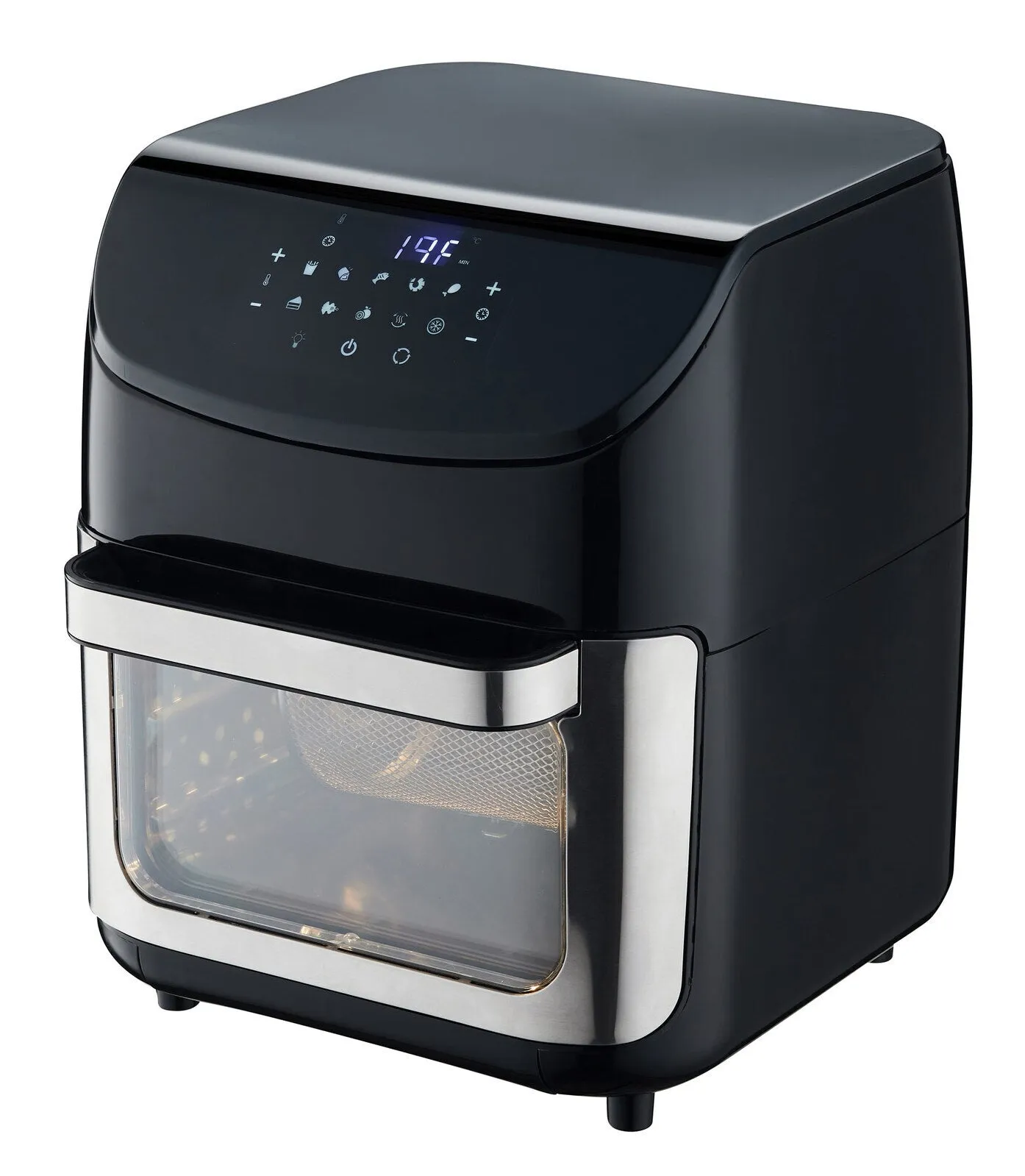 12L Digital Air Fryer with 200°C | 7 Cooking Settings & Rotisserie Function