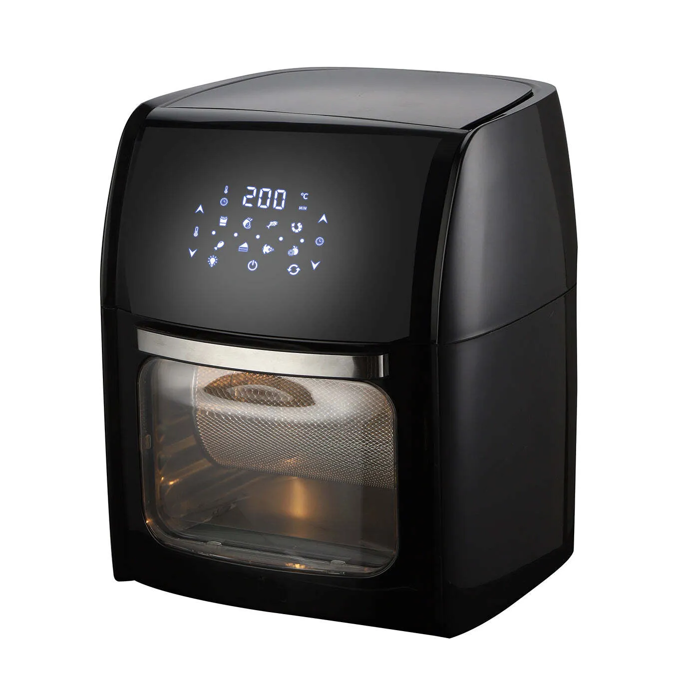 14L Digital Turbo Air Fryer Cooker | Rolling Cage | Rotisserie | Versatile Cooking