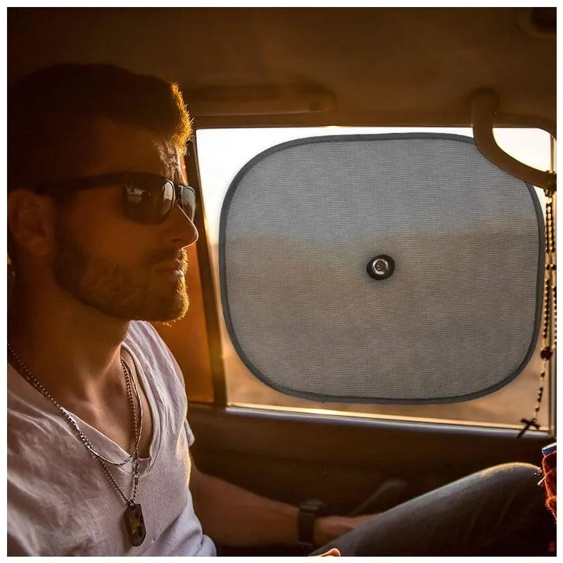 2pcs Car Side Window Yarn Sun Shade NG-159