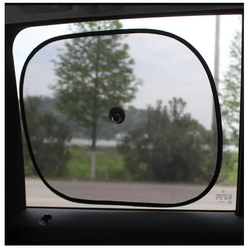 2pcs Car Side Window Yarn Sun Shade NG-159