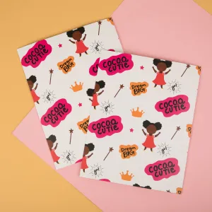 Afro Puff Cutie 2-Pc Folder Set