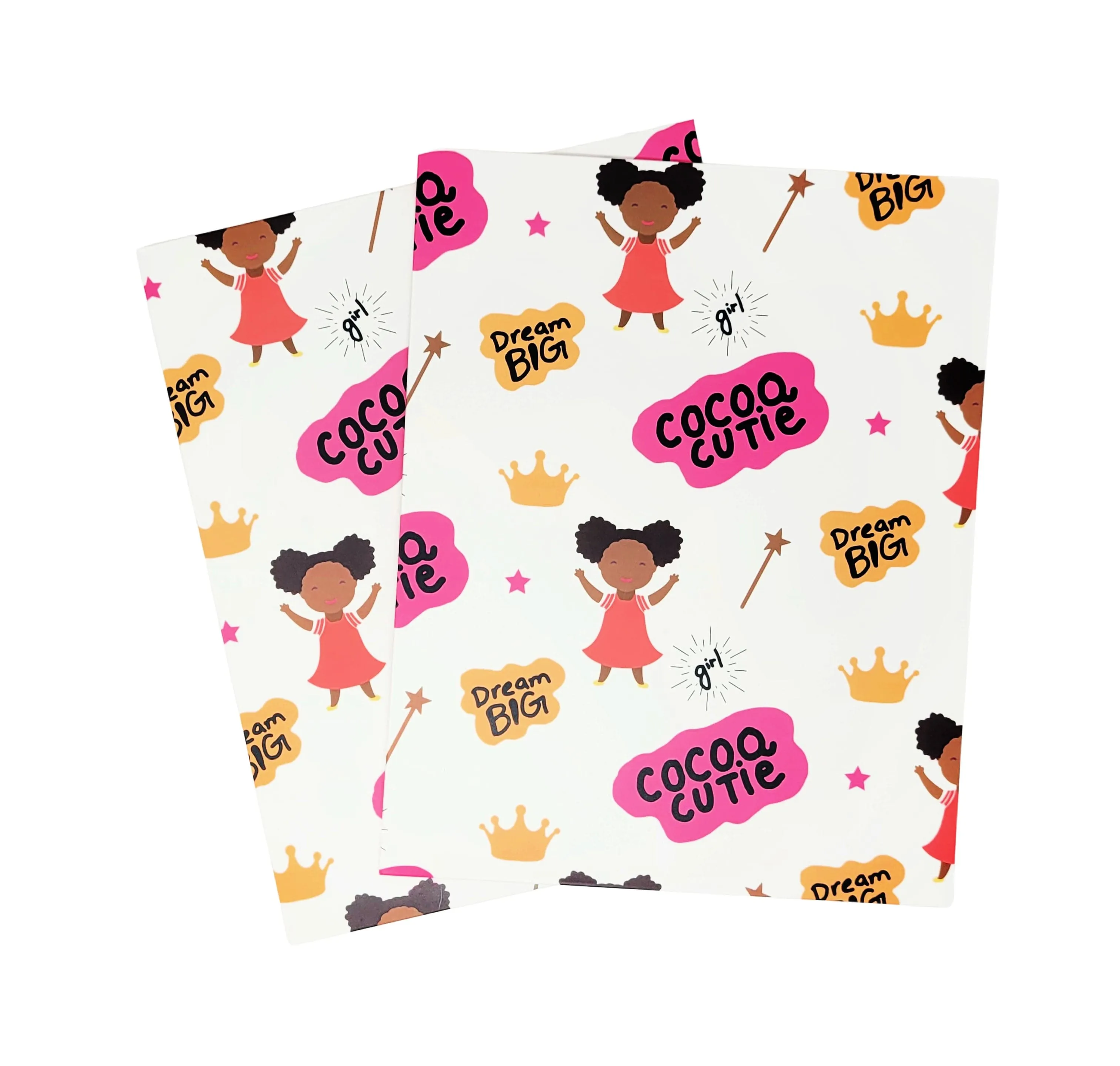Afro Puff Cutie 2-Pc Folder Set