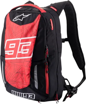 ALPINESTARS Jerez Backpack - Black/Red 6105921-13