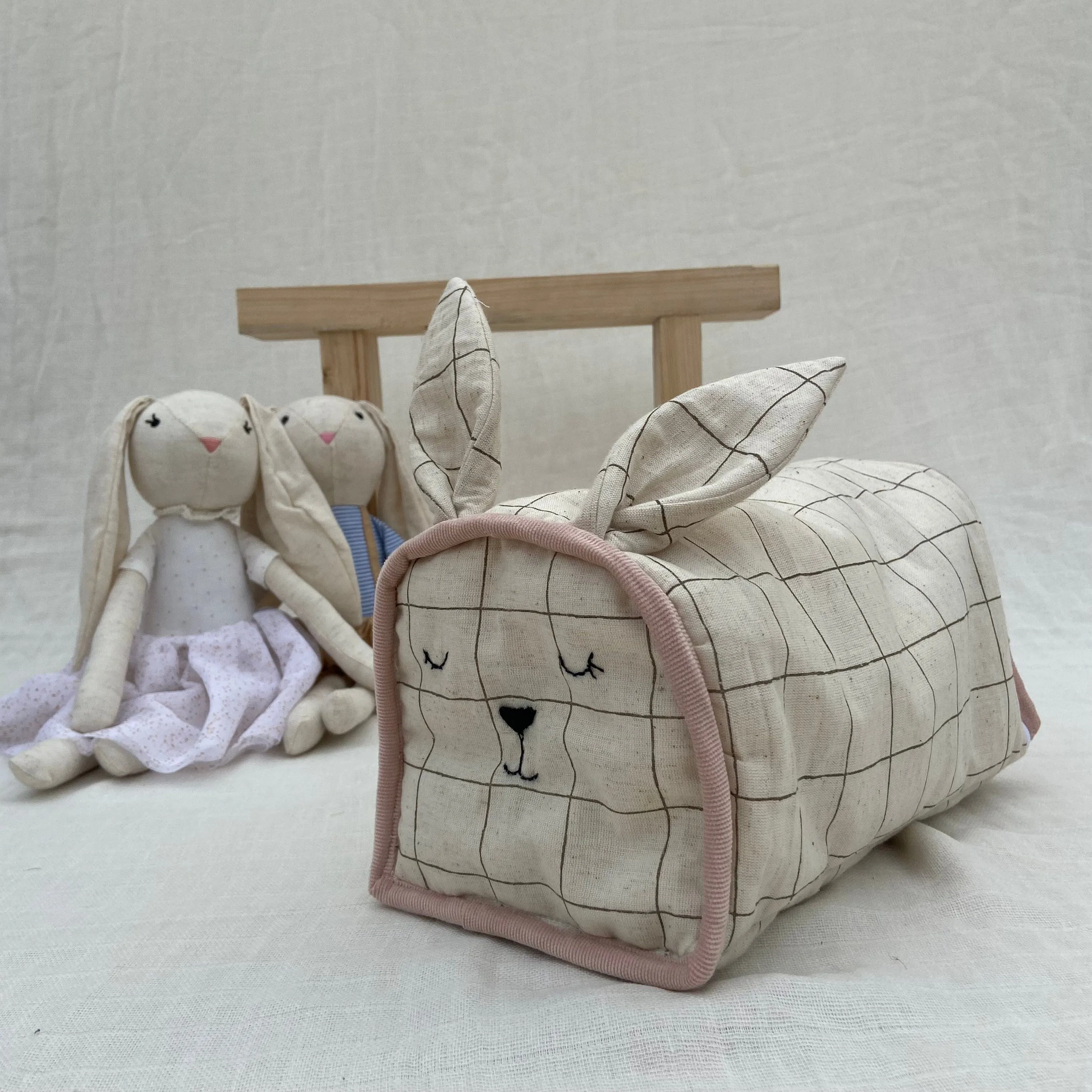 Amsterdam Muslin Essential Combo   Custom Bunny Bag
