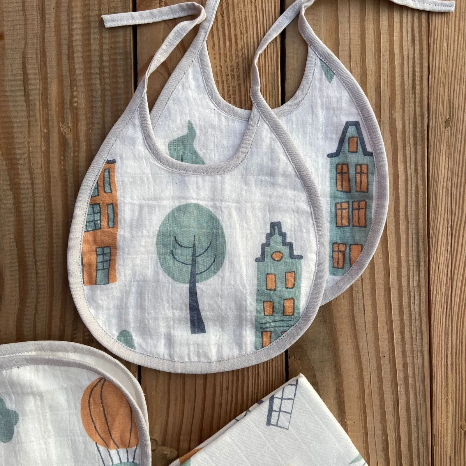 Amsterdam Muslin Essential Combo   Custom Bunny Bag