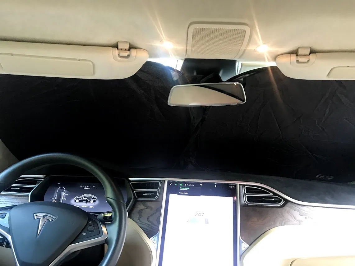 Aston Martin Valkyrie 2023 - 2024 Heat and UV Sun Shade by OC Sun Shade