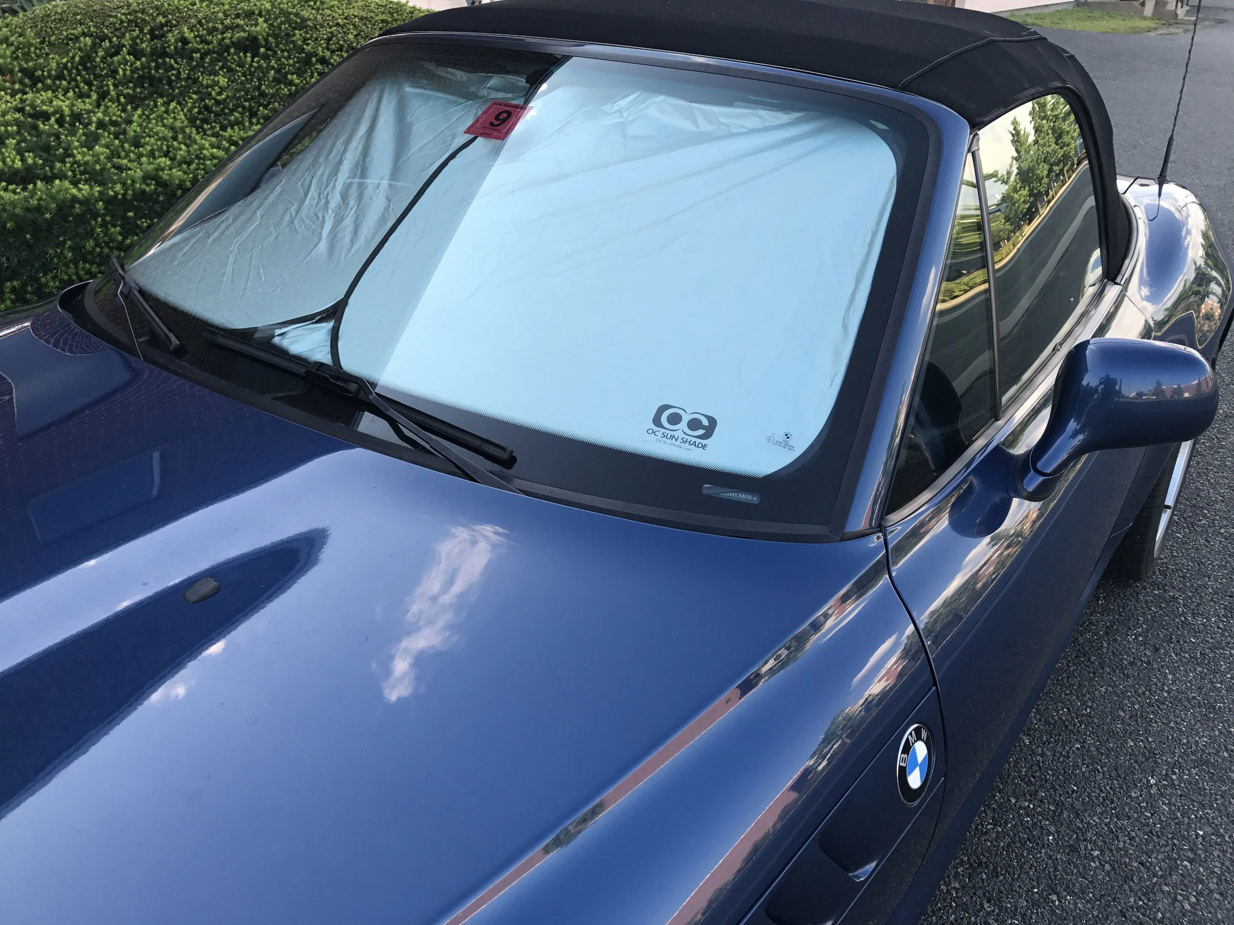 Aston Martin Valkyrie 2023 - 2024 Heat and UV Sun Shade by OC Sun Shade