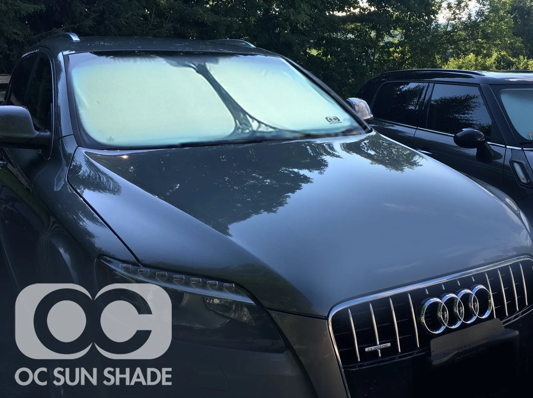 Audi RS Q8 2022 - 2024 Heat and UV Sun Shade by OC Sun Shade