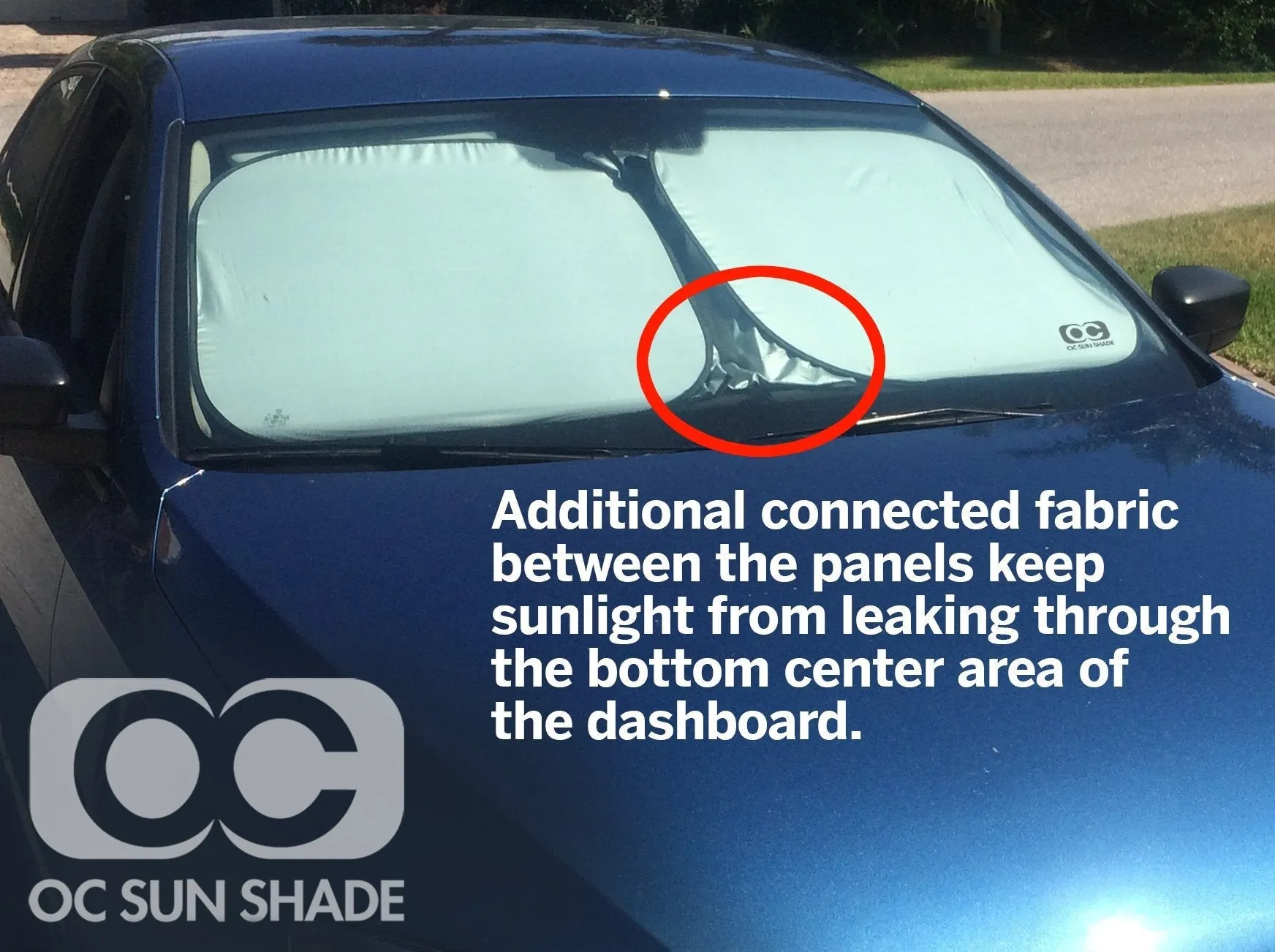 Audi SQ8 2022 - 2024 Heat and UV Sun Shade by OC Sun Shade