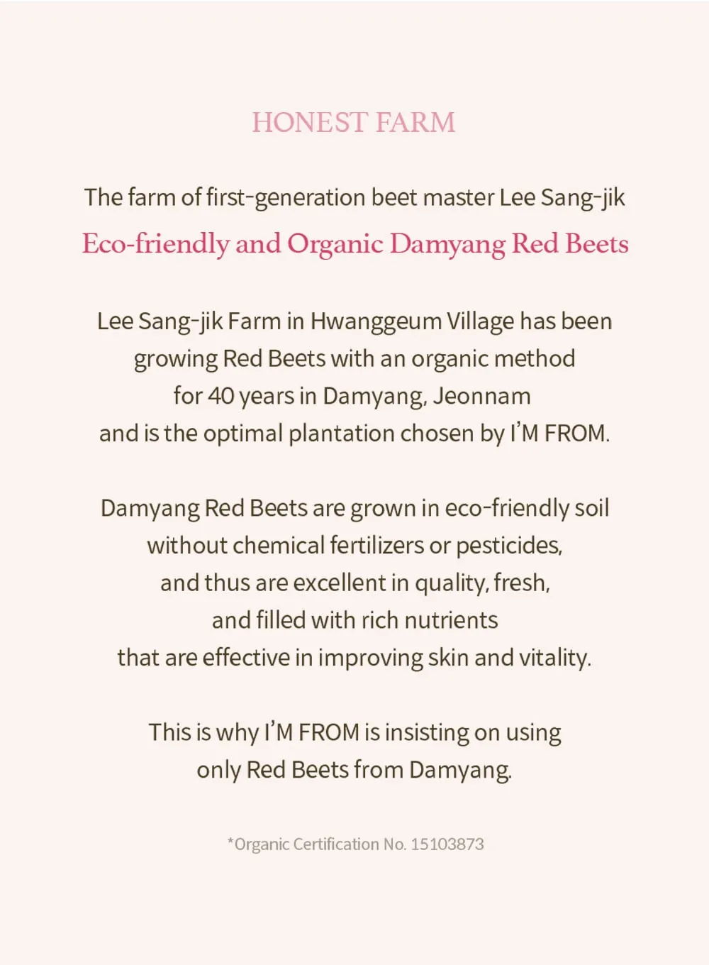 Beet Refresh Pad (260ml)