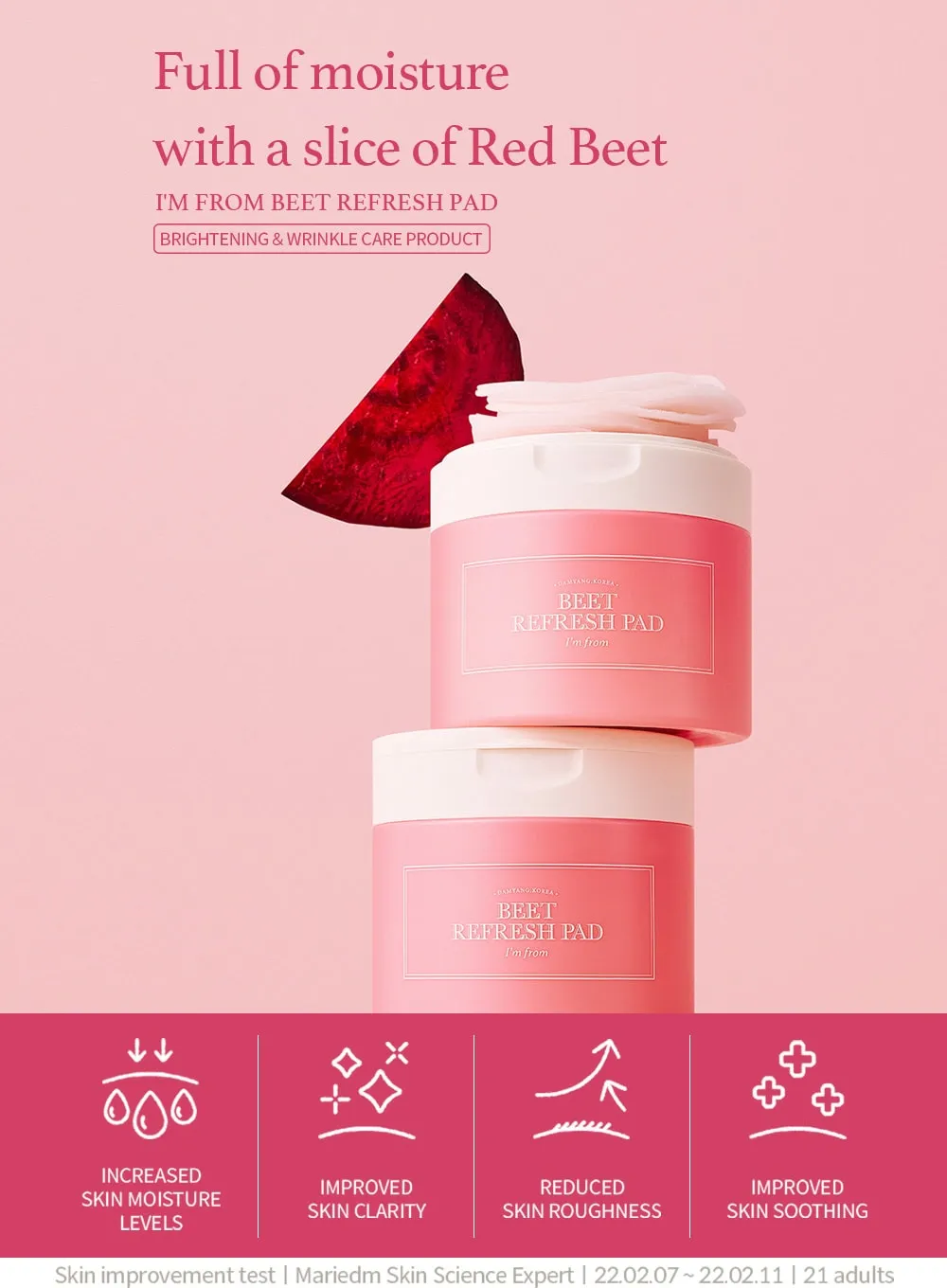 Beet Refresh Pad (260ml)