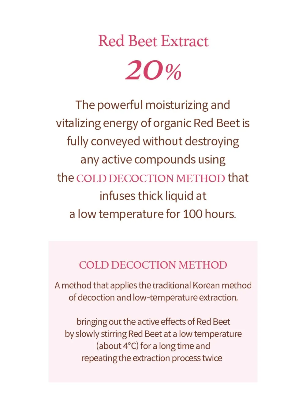 Beet Refresh Pad (260ml)