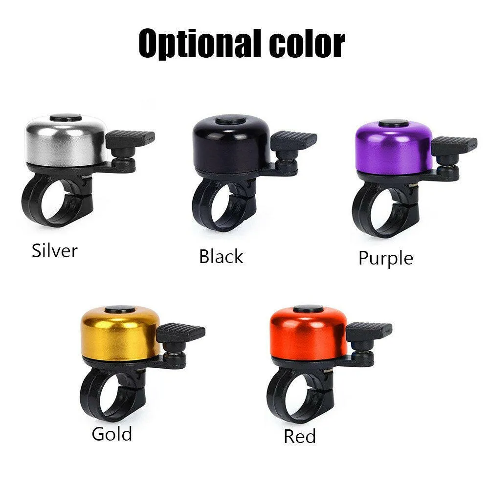 Bike Bell Alloy Mountain Road Bicycle Horn Sound Alarm For Safety Cycling Handlebar Metal Bell Bicycle Horn Bike Accessories