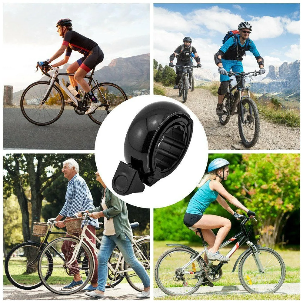 Bike Bell Bicycle Ring Bell with Loud Crisp Clear Sound for Mountain Bike Road Bike Electric Bike