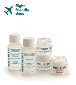 BIOELEMENTS TRAVEL LIGHT KIT FOR OILY VERY OILY SKIN