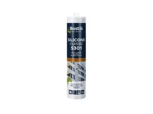 Bostik S301 Silicone Classic Clear 280ml
