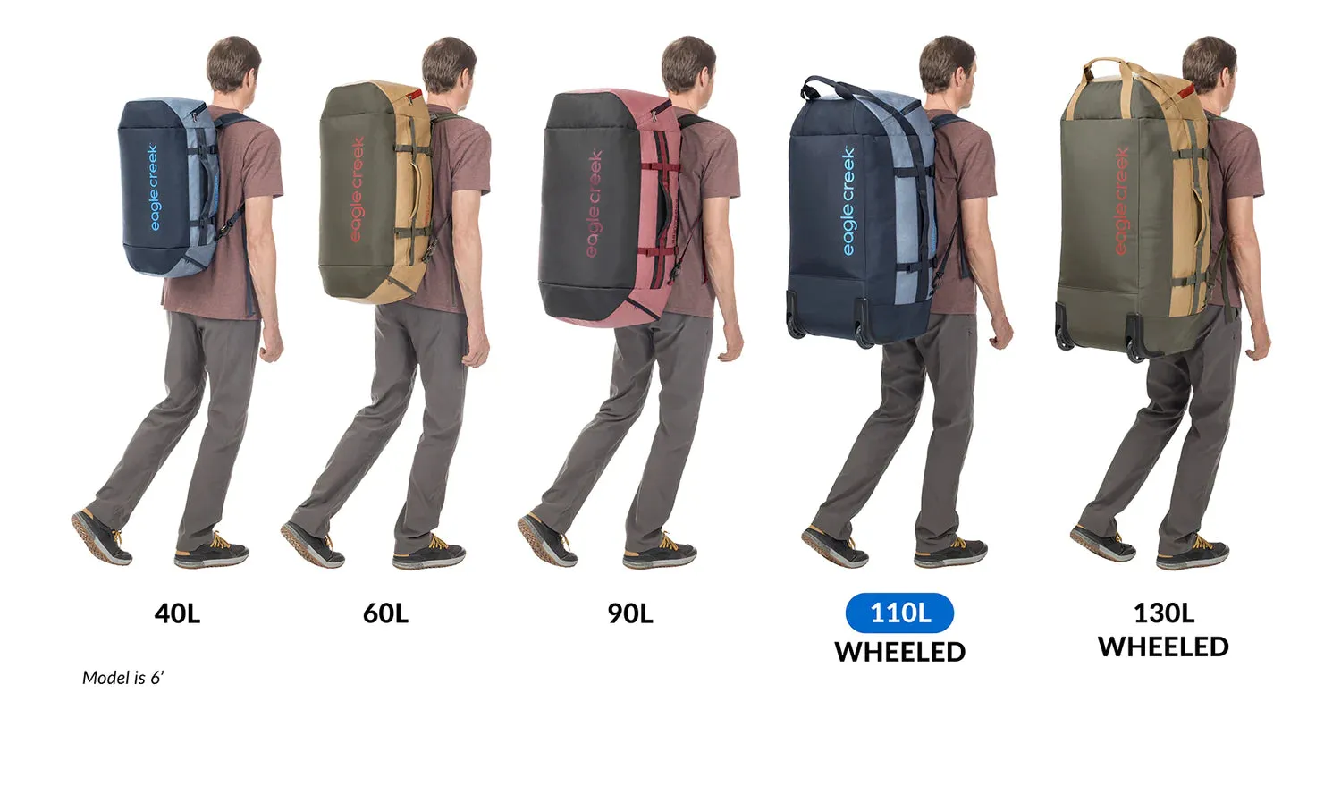 CARGO HAULER WHEELED DUFFEL 110L
