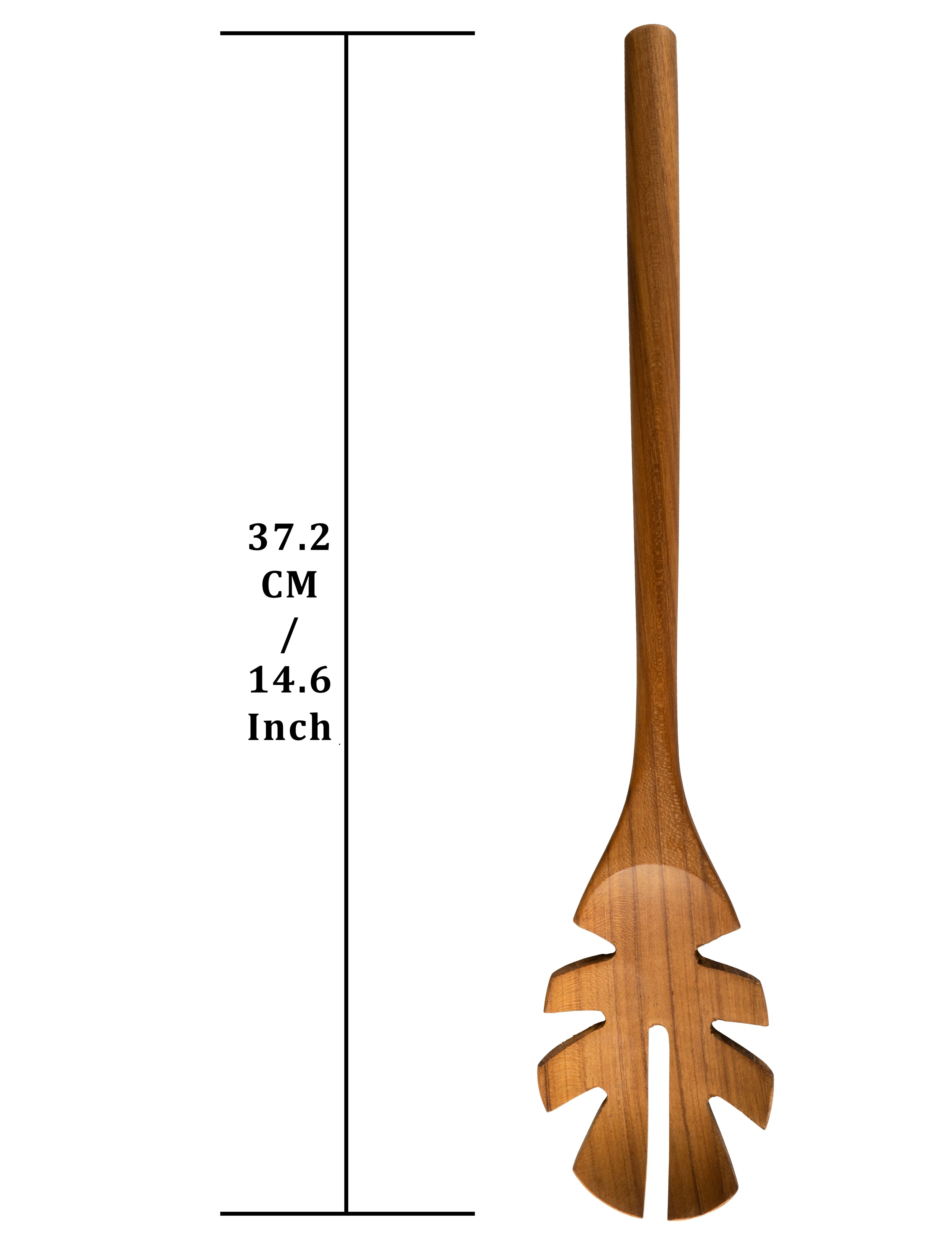 CCcollections Natural Kitchenware Teak Wood Kitchen Utensil Sets