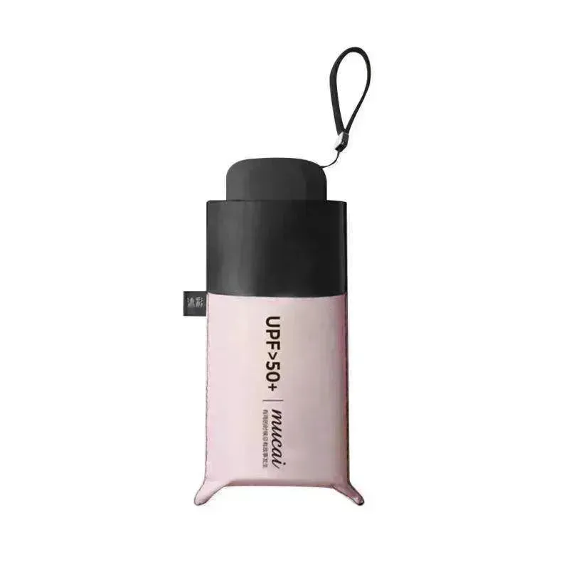 Compact UV-Proof Mini Umbrella: Windproof & Durable