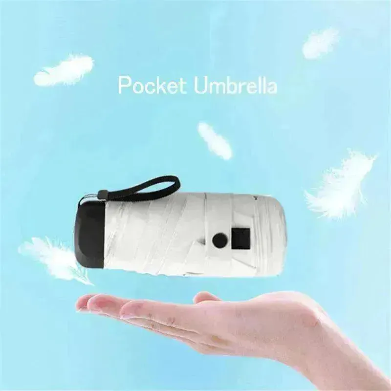 Compact UV-Proof Mini Umbrella: Windproof & Durable