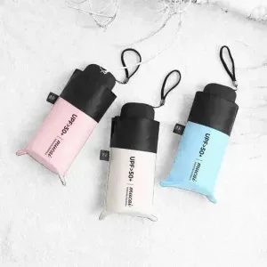 Compact UV-Proof Mini Umbrella: Windproof & Durable