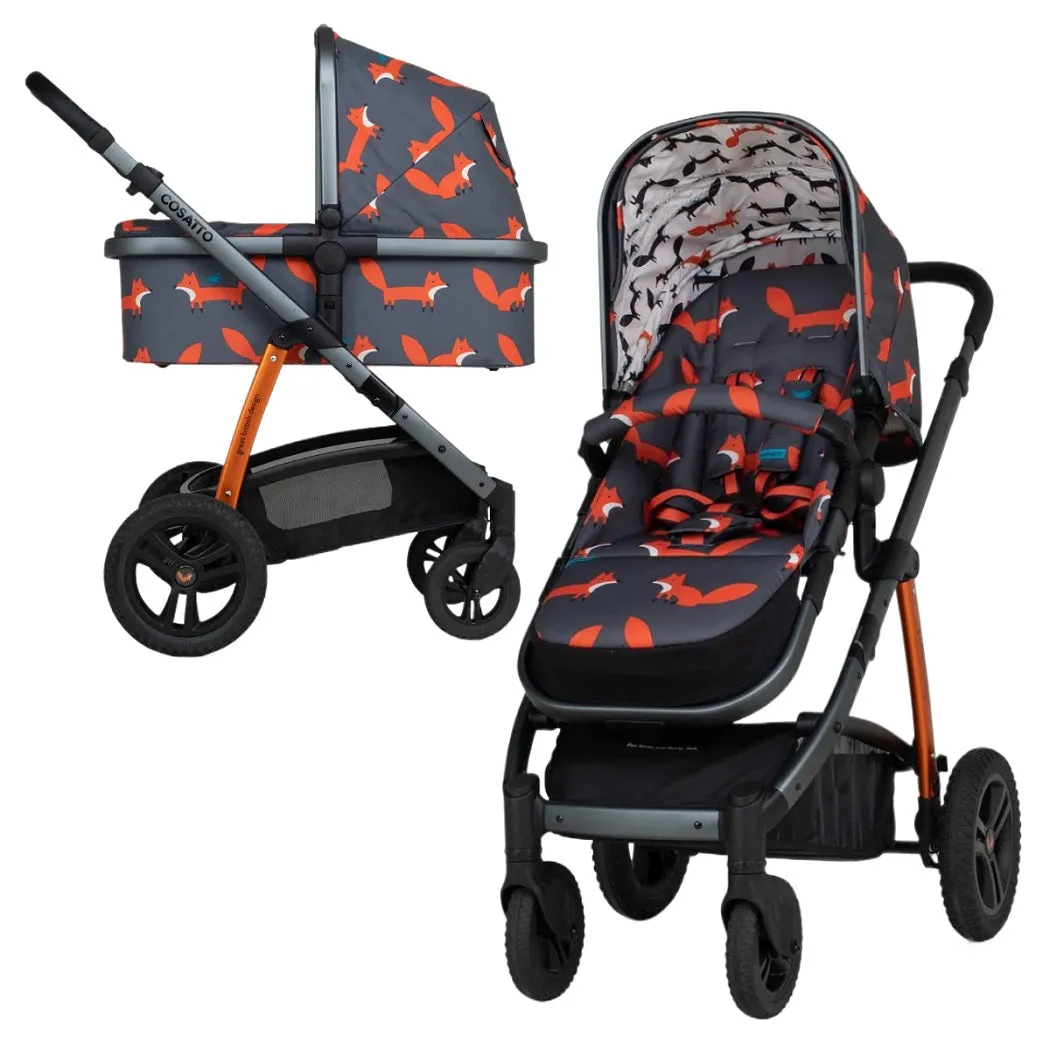 Cosatto Wow 2 Charcoal Mister Fox Pram & Pushchair