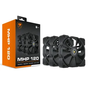 Cougar Vortex MHP120 High Performance Radiator Fan - 3 Pack