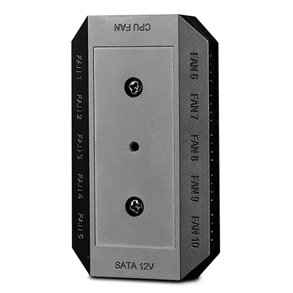 DeepCool FH-10 10Port Fan Hub Capable of Powering Up To 10X Fans with PWM Function