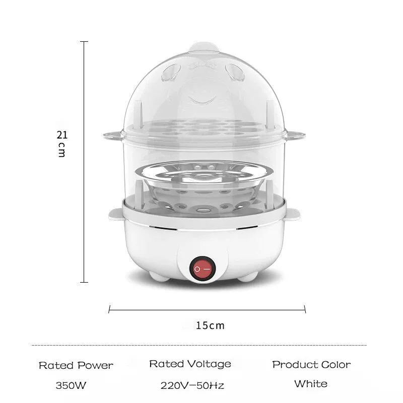 Double Layer Electric Egg Cooker
