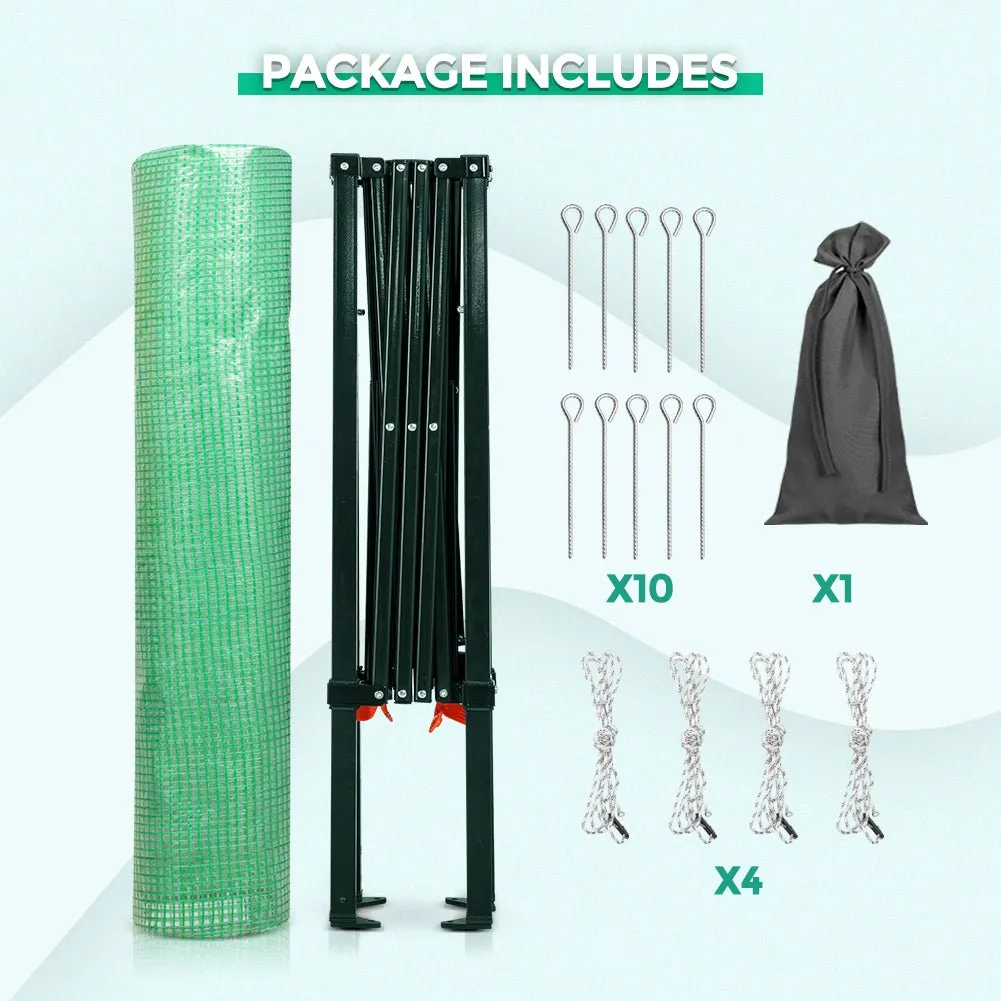 Easy Fast Setup Instant 6x4 Walk-in Indoor/Outdoor Greenhouse