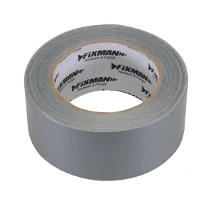 Fixman 189098 Heavy Duty Duct Tape 50mm x 50m Silver