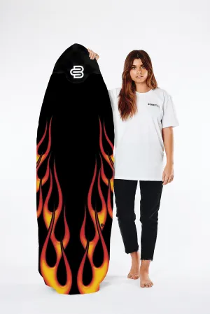 Flames   - Fun/Fish Surfboard Cover