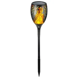 Garden Solar Powered Lawn Light With Dancing Flickering Flames Xf-6018