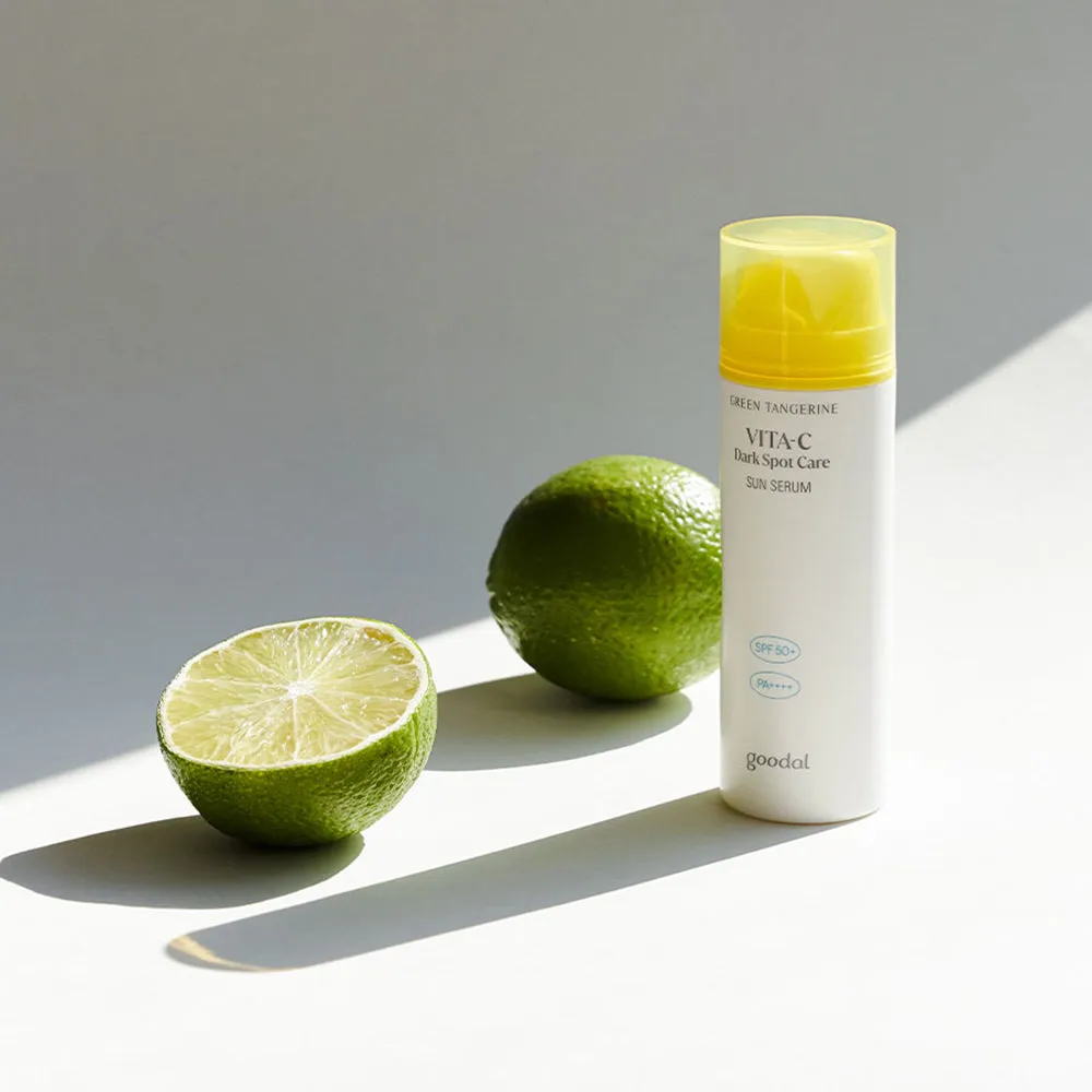 Green Tangerine Vita C Dark Spot Care Sun Serum SPF50  Broad Spectrum