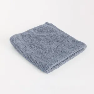Homestic Pack of 4 Face Towel | Microfiber Hand Towel | Antibacterial Face Towel | Hair & Face Towel for Man | 400 GSM Towel | SHXS40601 | Gray