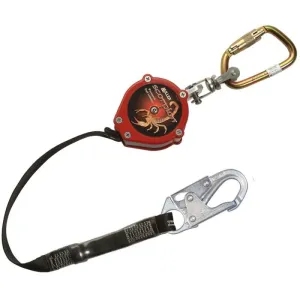 Honeywell Miller PFL-4-Z7/9FT Scorpion Personal Fall Limiter, Red, One Size, 1 Each
