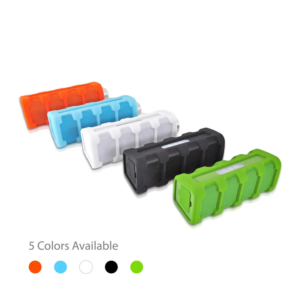 Jam Tunes Box Rugged & Splash Proof Bluetooth Speaker And Hands Free Speaker-Phone With Aux In