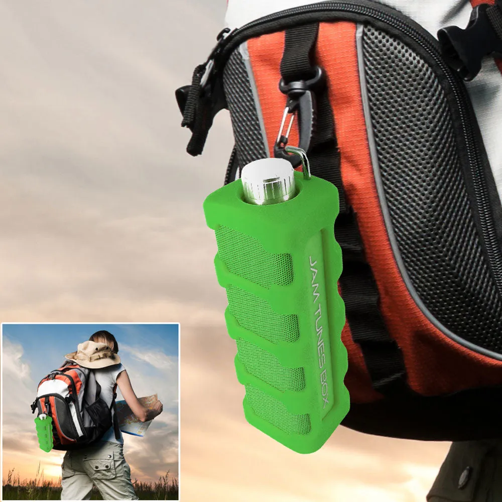 Jam Tunes Box Rugged & Splash Proof Bluetooth Speaker And Hands Free Speaker-Phone With Aux In