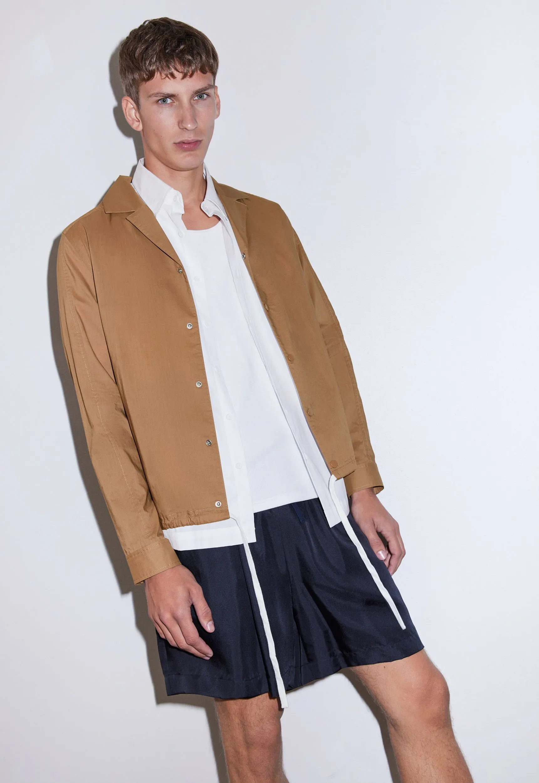 Jaq Cotton Jacket - Dark Sands