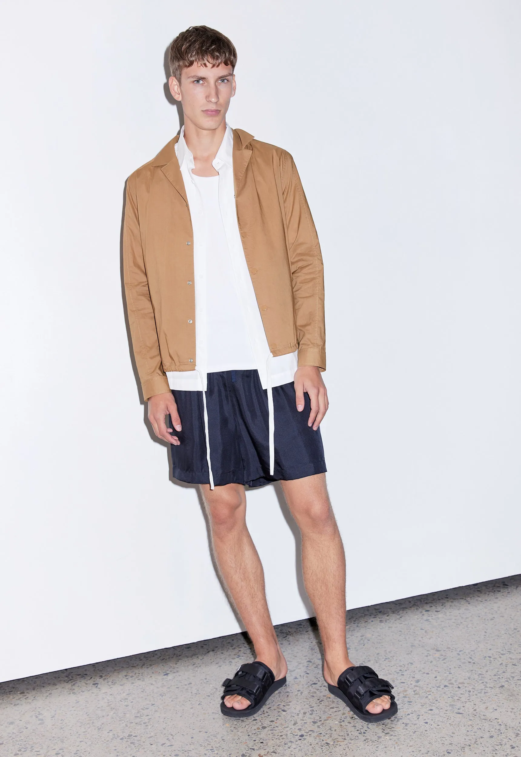 Jaq Cotton Jacket - Dark Sands