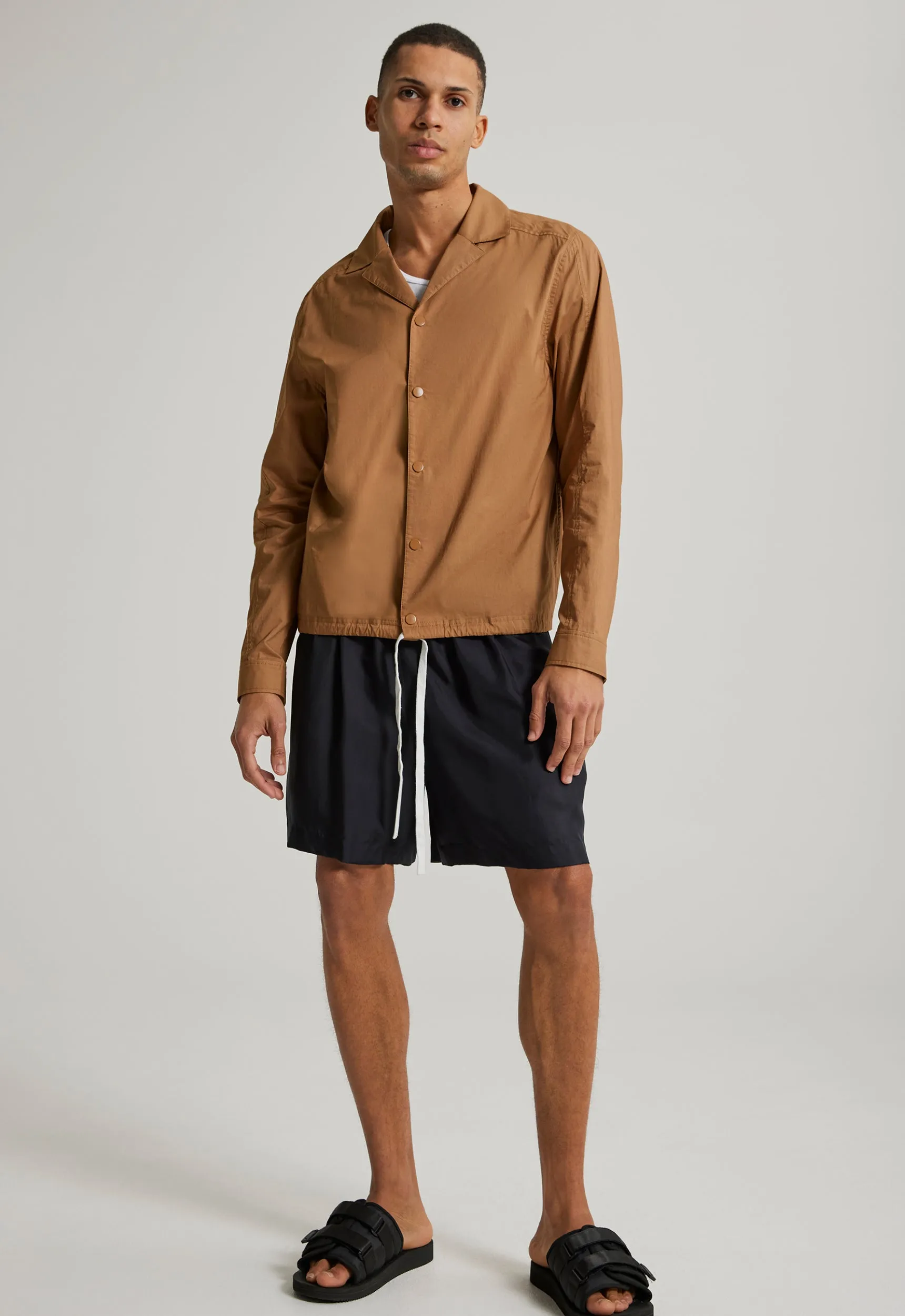 Jaq Cotton Jacket - Dark Sands