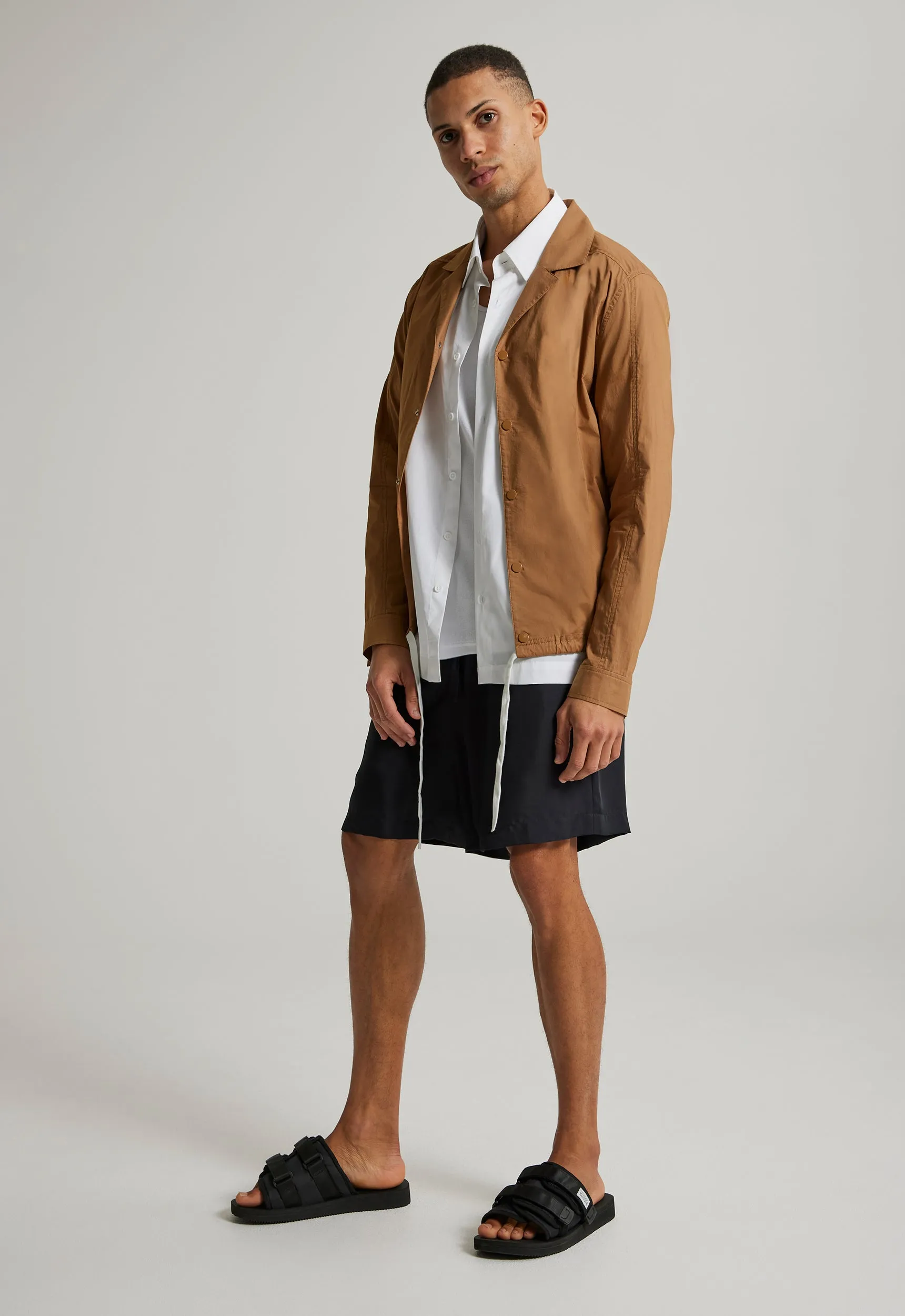 Jaq Cotton Jacket - Dark Sands