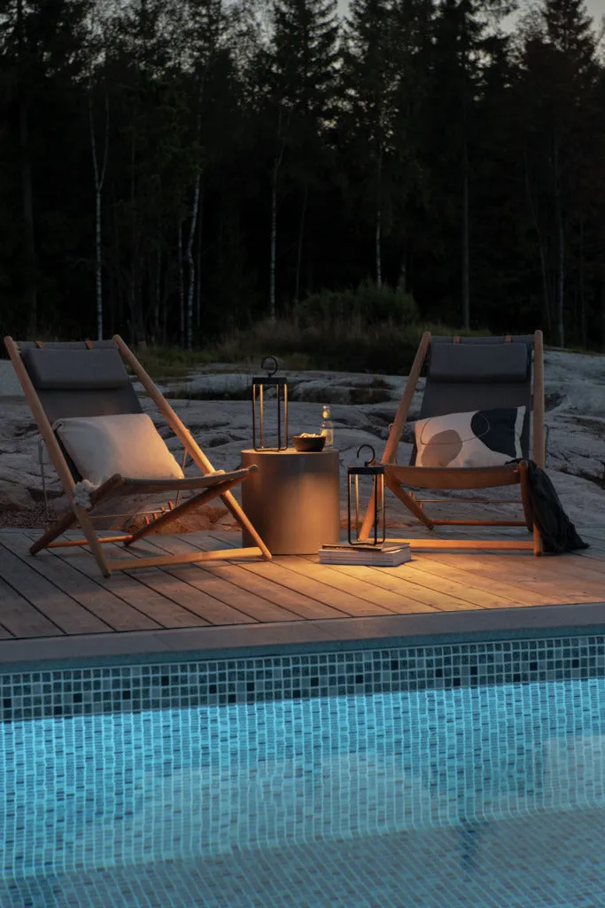Konstsmide Monorola Outdoor USB Rechargeable Lamp Black