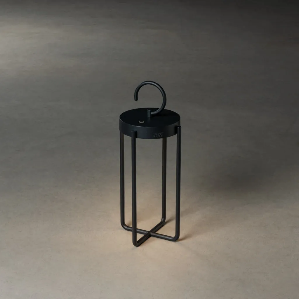 Konstsmide Monorola Outdoor USB Rechargeable Lamp Black