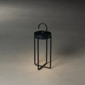 Konstsmide Monorola Outdoor USB Rechargeable Lamp Black