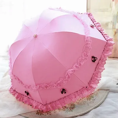 Lace Princess Dual-Use Folding Umbrella