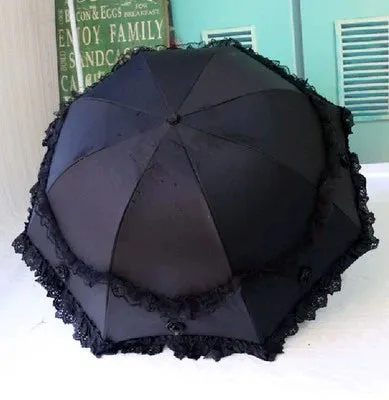 Lace Princess Dual-Use Folding Umbrella